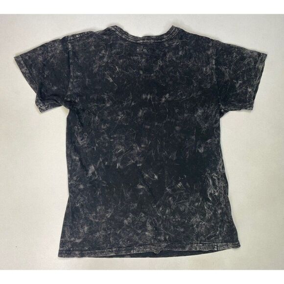 The Rolling Stones Graphic T-shirt Women Small Black Acid Wash Music - Picture 4 of 6